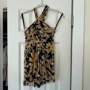 90s VINTAGE DESIGNER TOP! diane von furstenberg